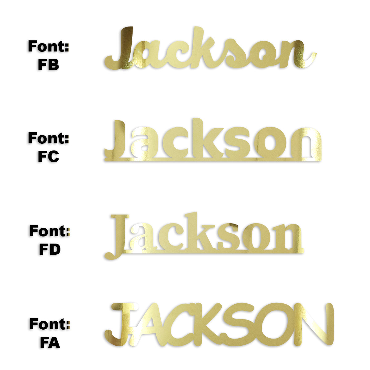 Custom-Fetti Boy - JACKSON Gold