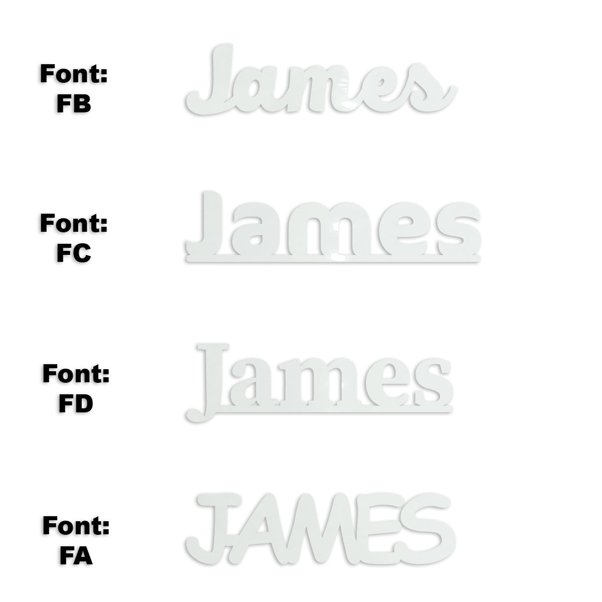 Custom-Fetti Boy - JAMES White