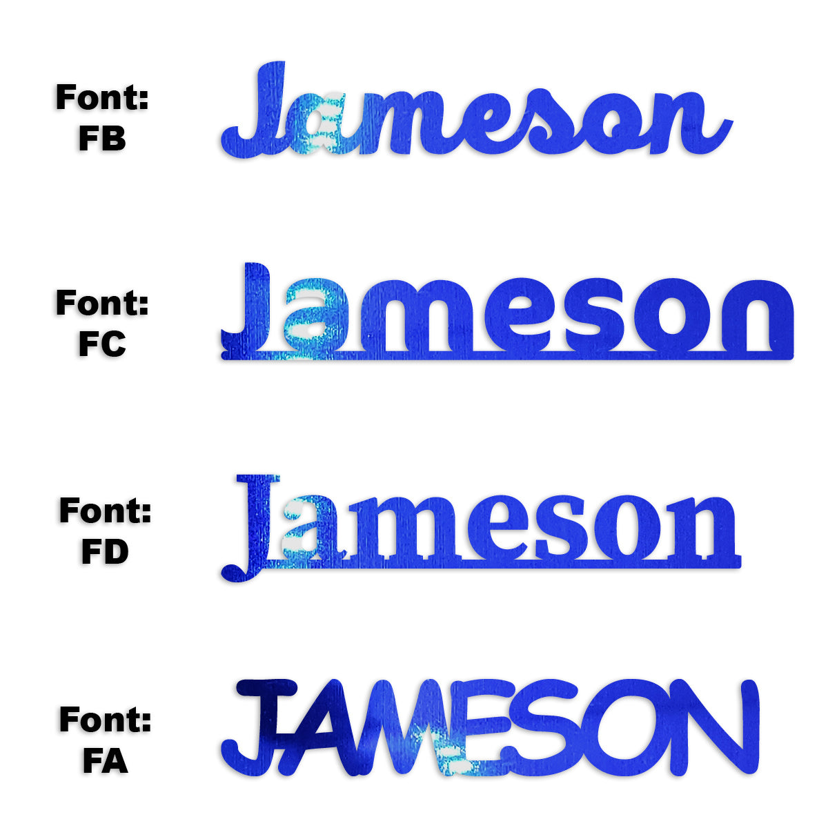 Custom-Fetti Boy - JAMESON Blue Royal