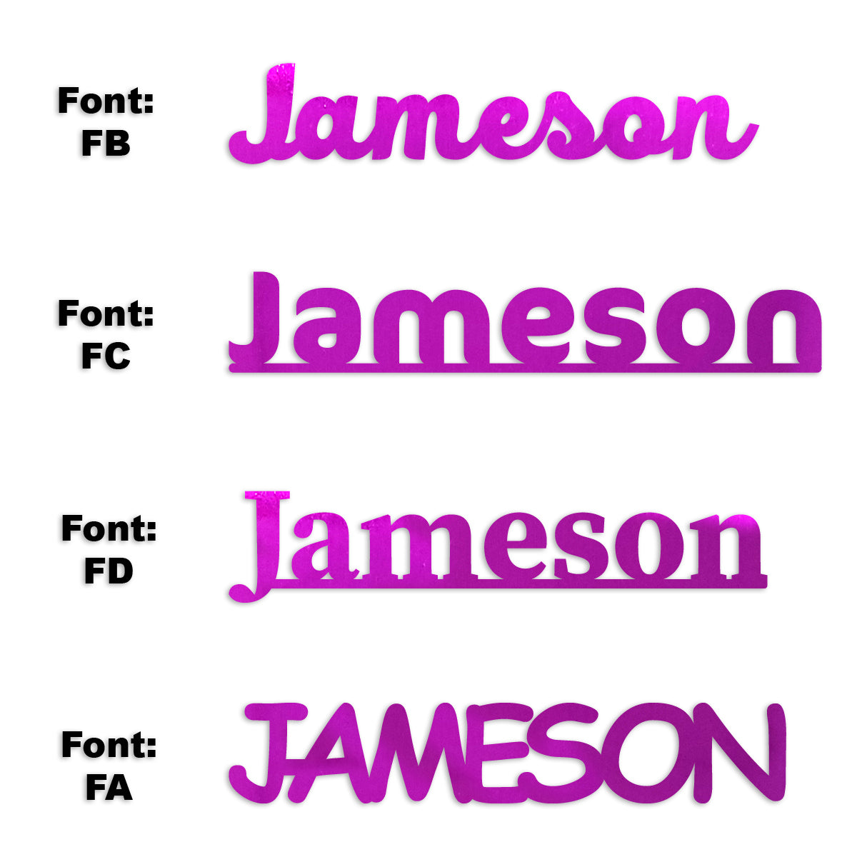 Custom-Fetti Boy - JAMESON Fuchsia