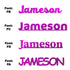 Custom-Fetti Boy - JAMESON Fuchsia