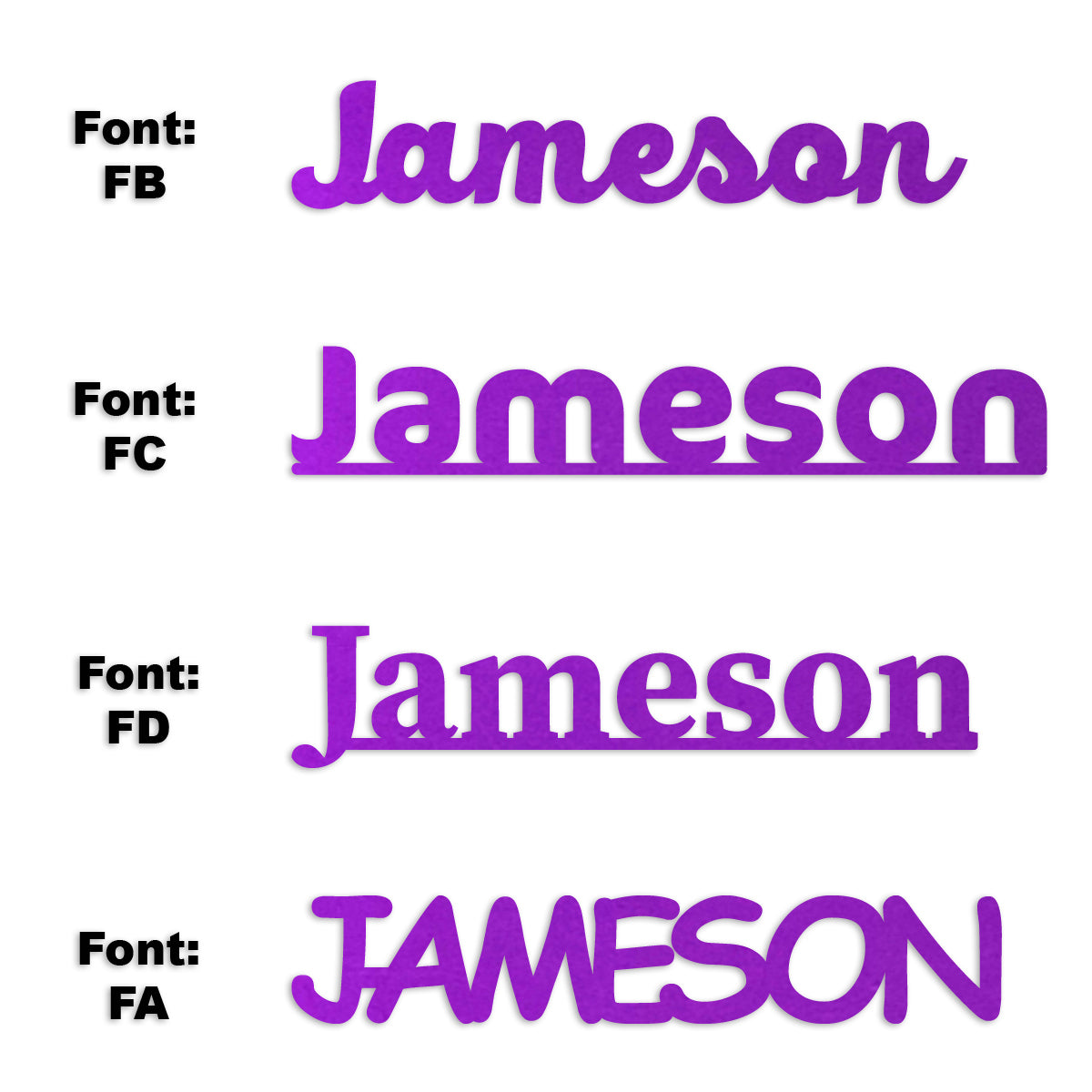 Custom-Fetti Boy - JAMESON Purple