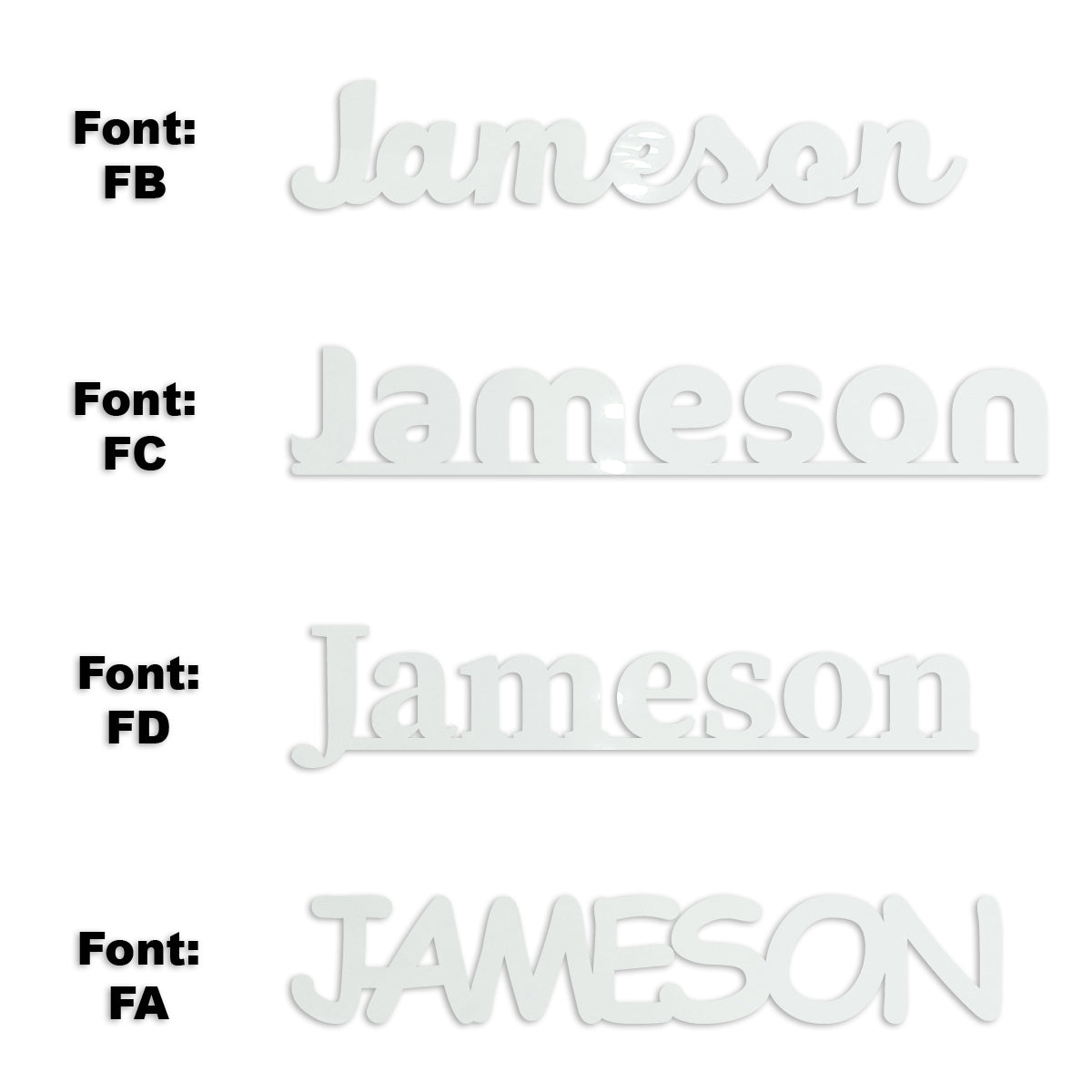 Custom-Fetti Boy - JAMESON White