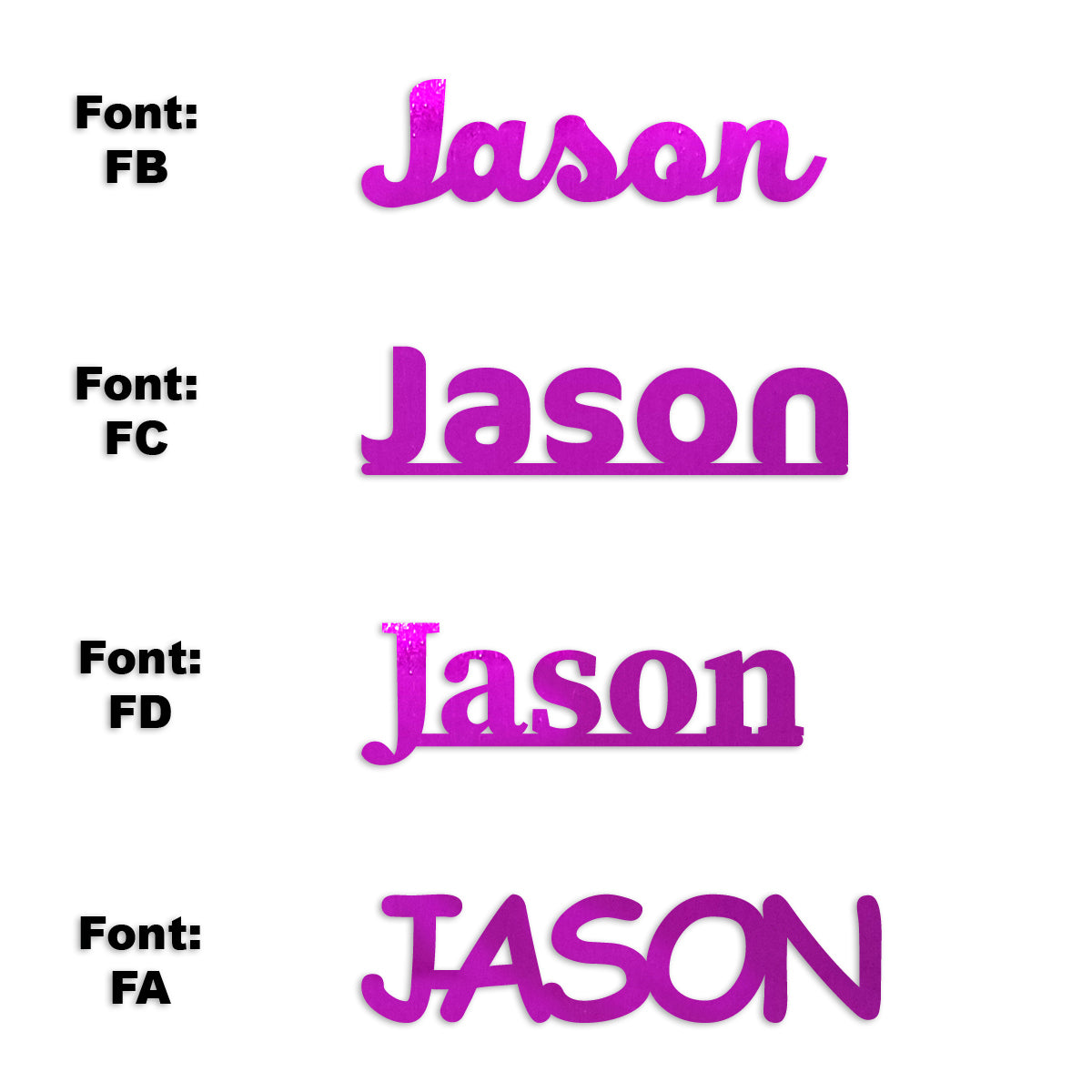 Custom-Fetti Boy - JASON Fuchsia