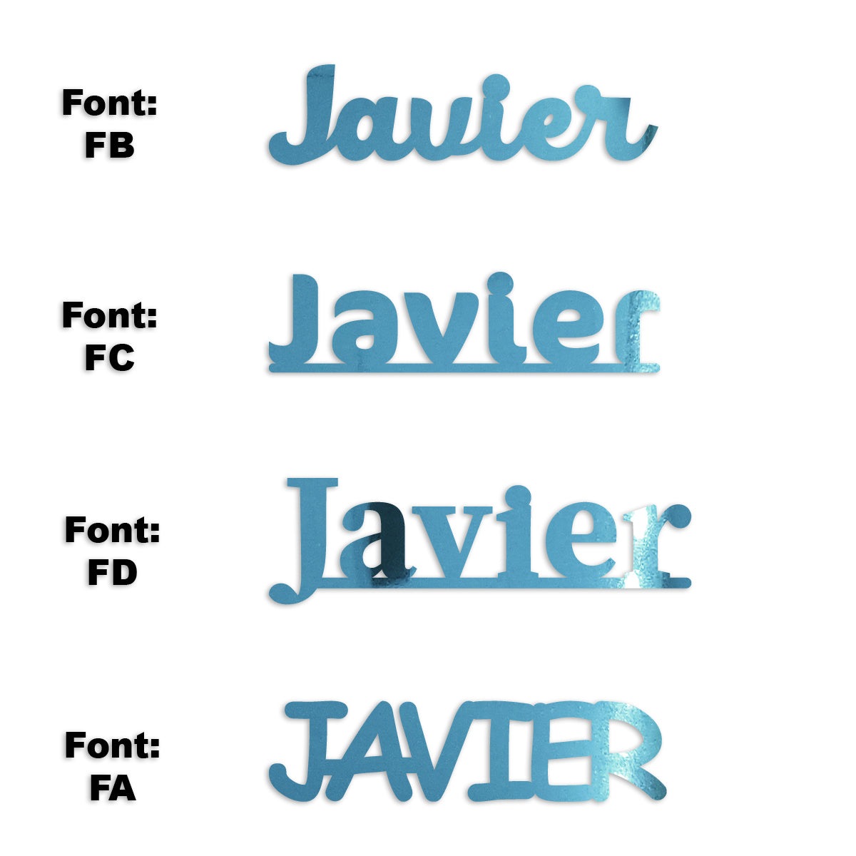 Custom-Fetti Boy - JAVIER Blue Sky