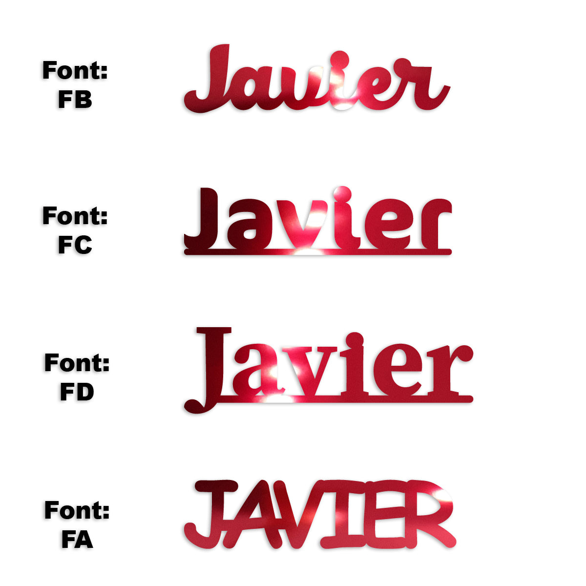 Custom-Fetti Boy - JAVIER Red