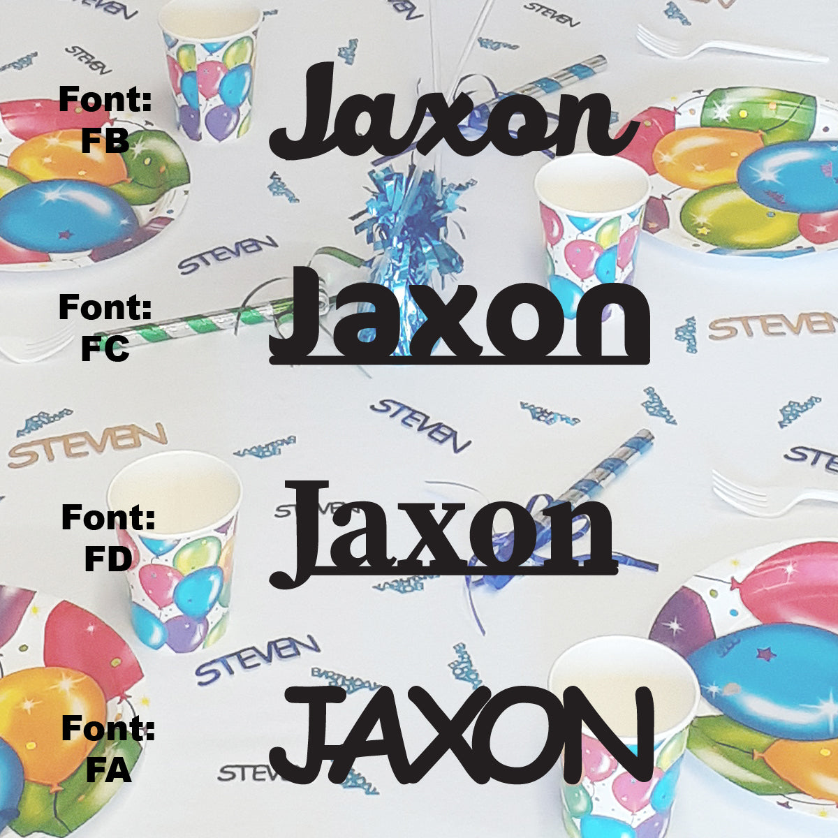 Custom-Fetti Boy - JAXON Black