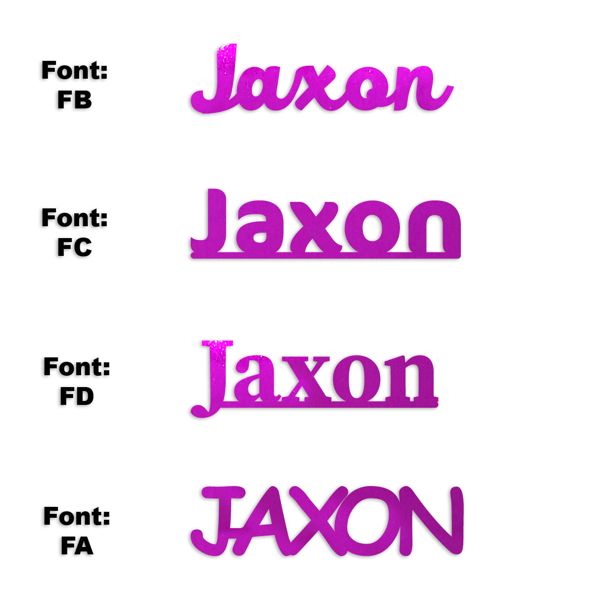 Custom-Fetti Boy - JAXON Fuchsia