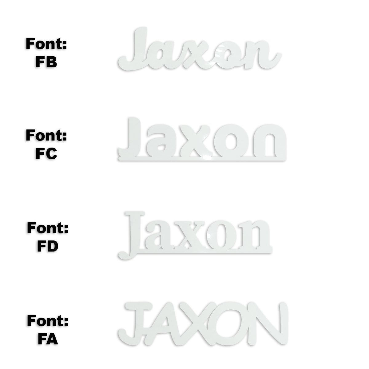 Custom-Fetti Boy - JAXON White