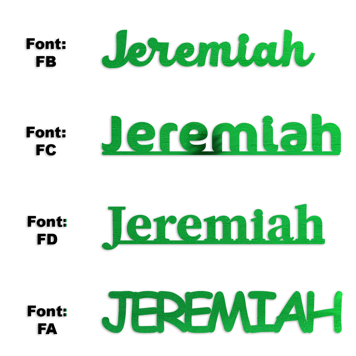 Custom-Fetti Boy - JEREMIAH Green