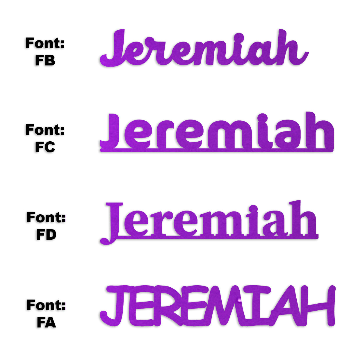 Custom-Fetti Boy - JEREMIAH Purple