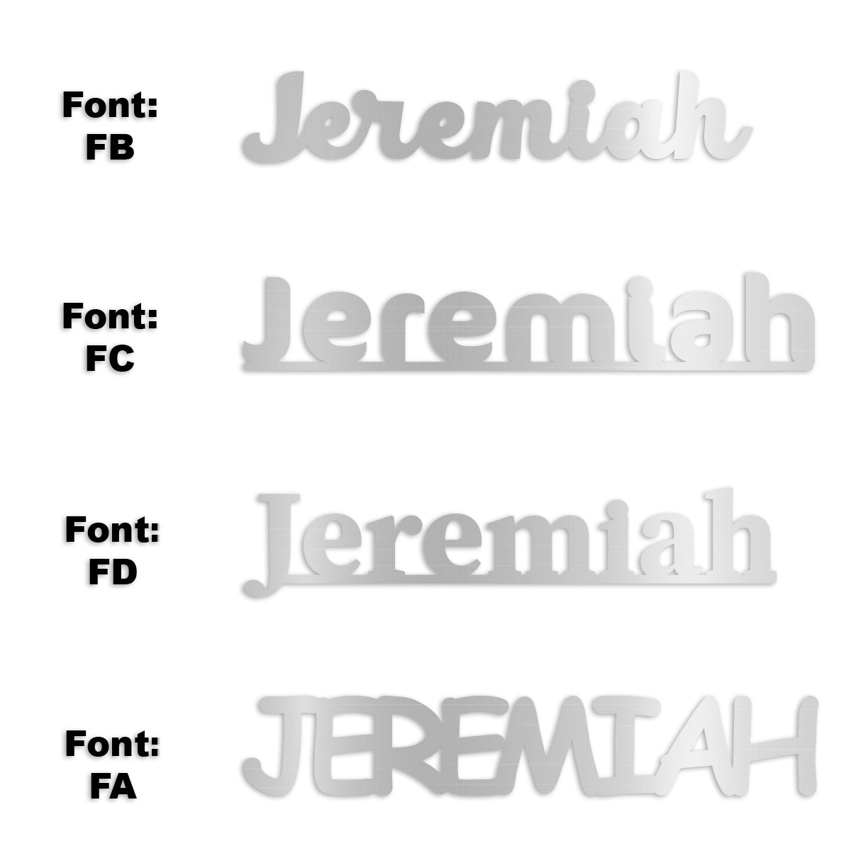 Custom-Fetti Boy - JEREMIAH Silver