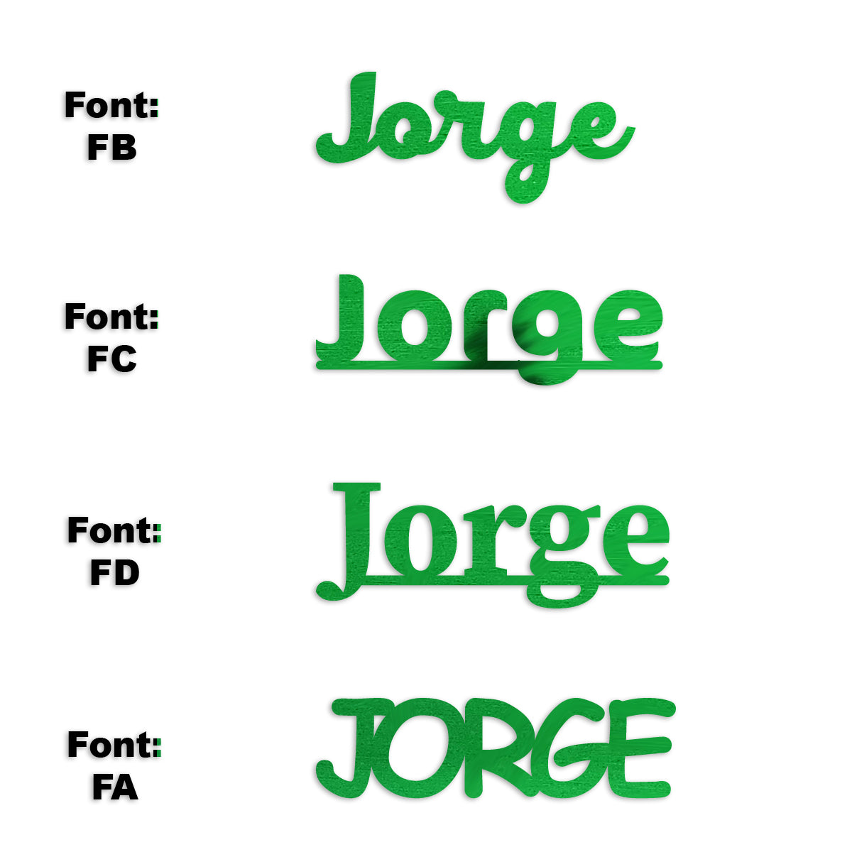 Custom-Fetti Boy - JORGE Green