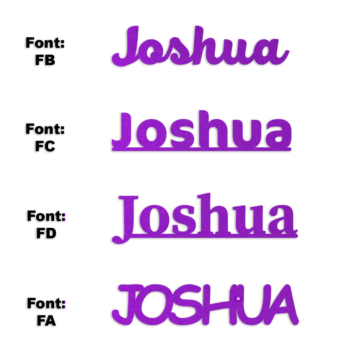 Custom-Fetti Boy - JOSHUA Purple