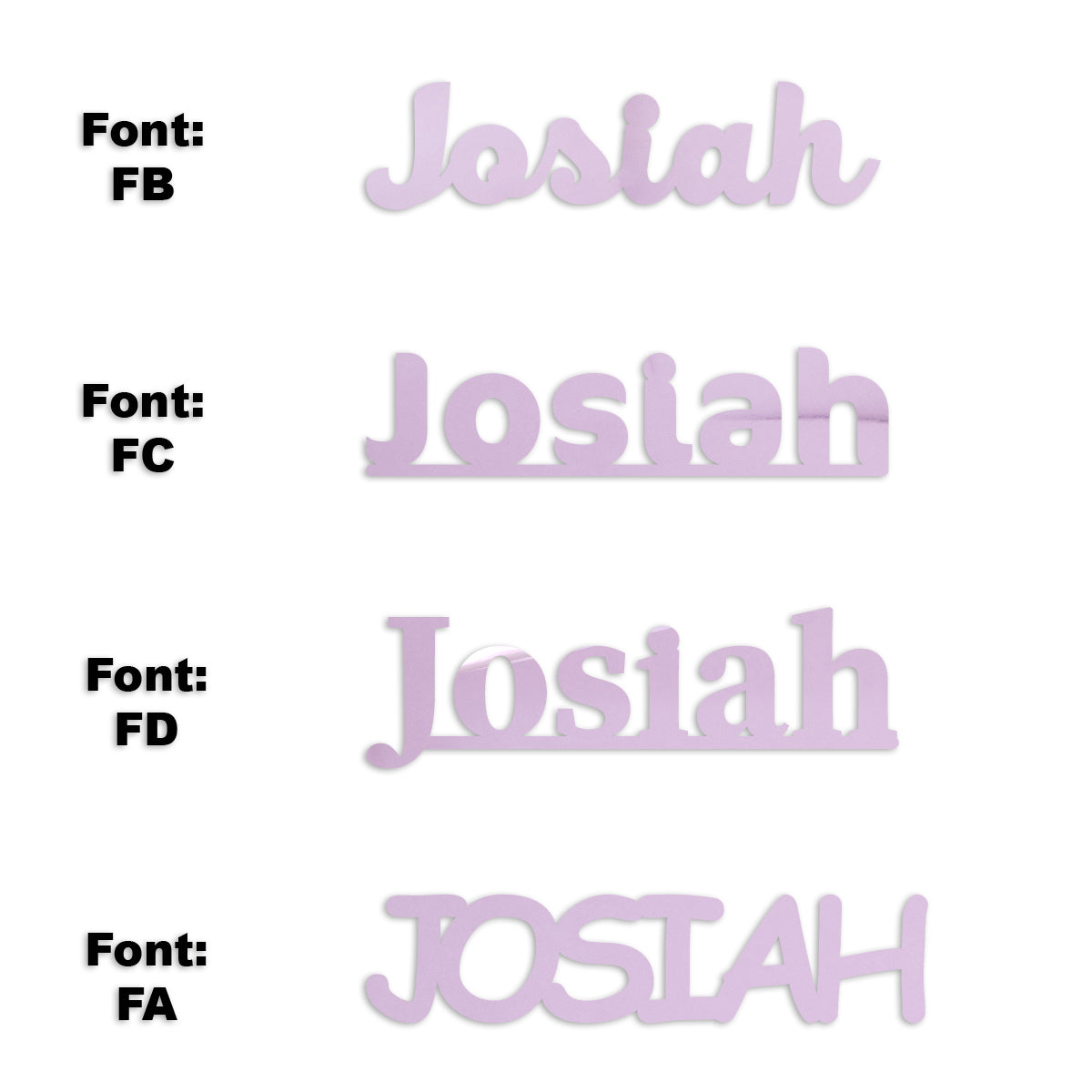 Custom-Fetti Boy - JOSIAH Pink