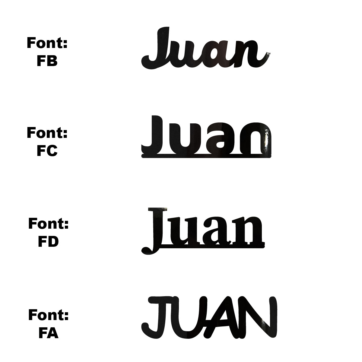 Custom-Fetti Boy - JUAN Black