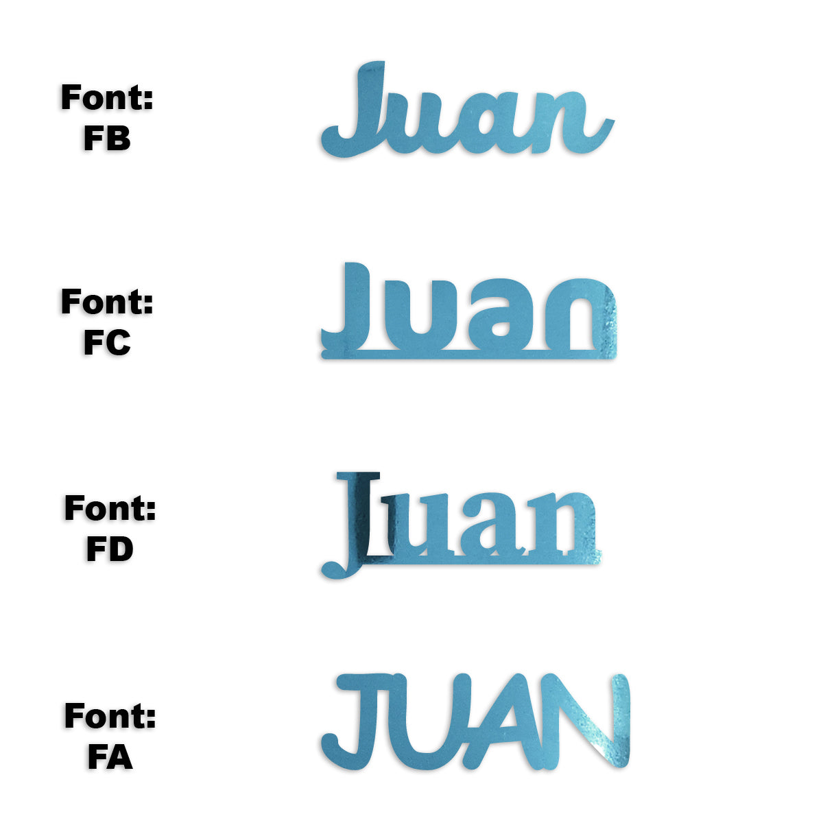 Custom-Fetti Boy - JUAN Blue Sky