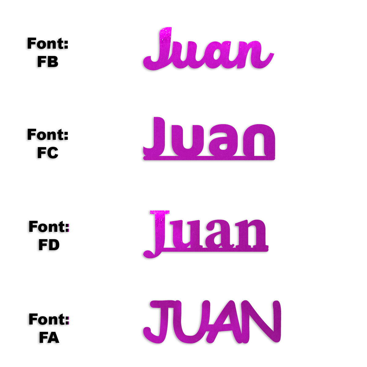 Custom-Fetti Boy - JUAN Fuchsia