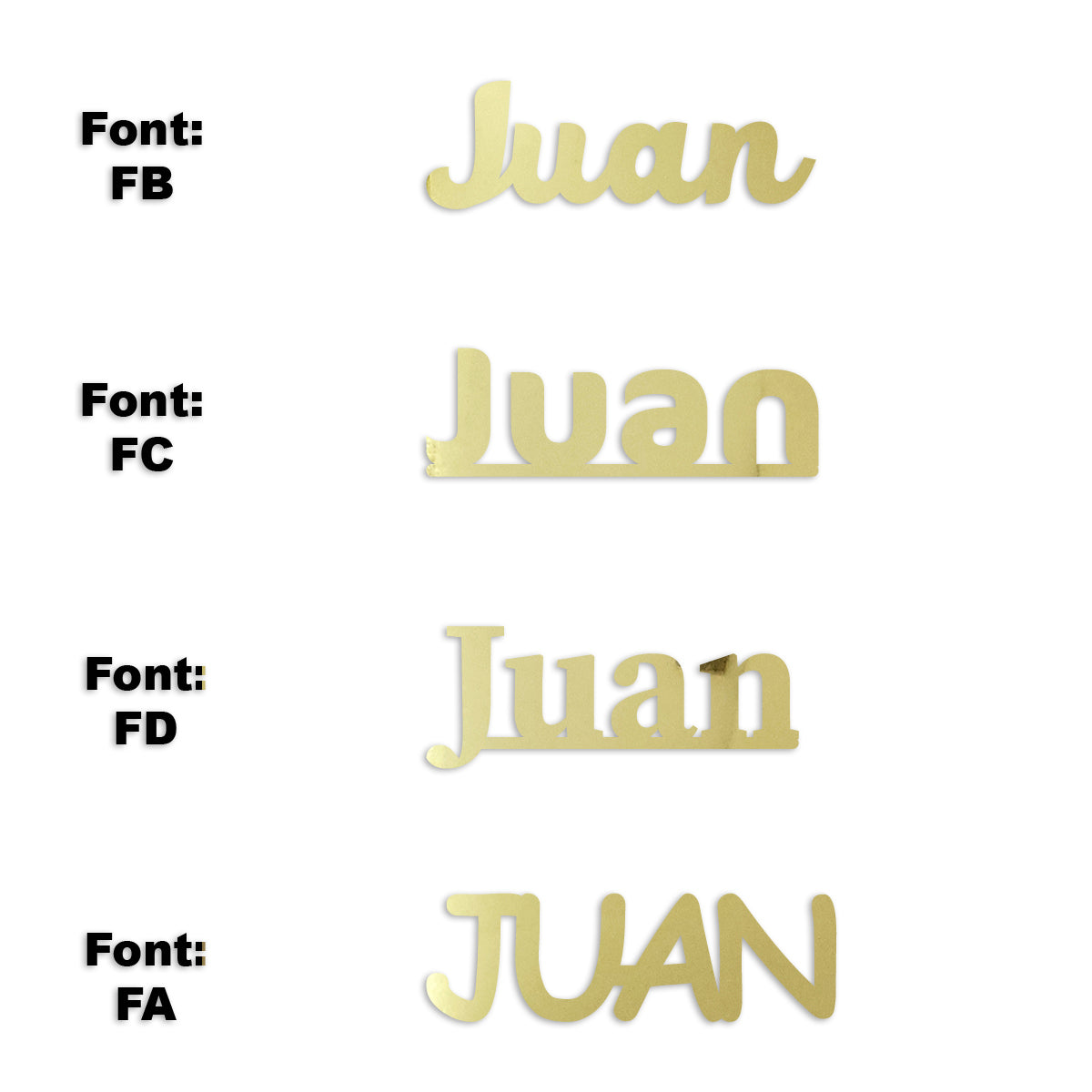 Custom-Fetti Boy - JUAN Gold