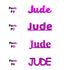 Custom-Fetti Boy - JUDE Fuchsia