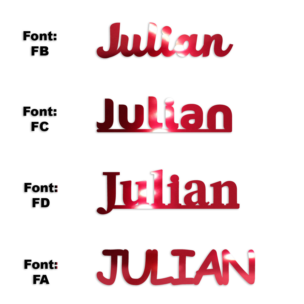 Custom-Fetti Boy - JULIAN Red