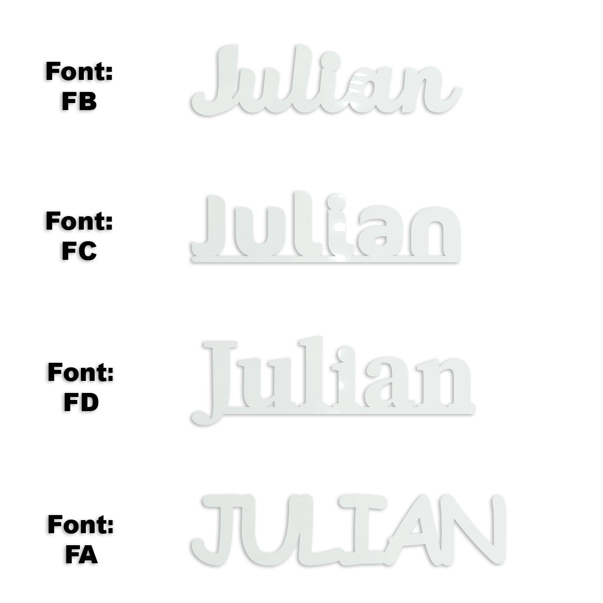 Custom-Fetti Boy - JULIAN White