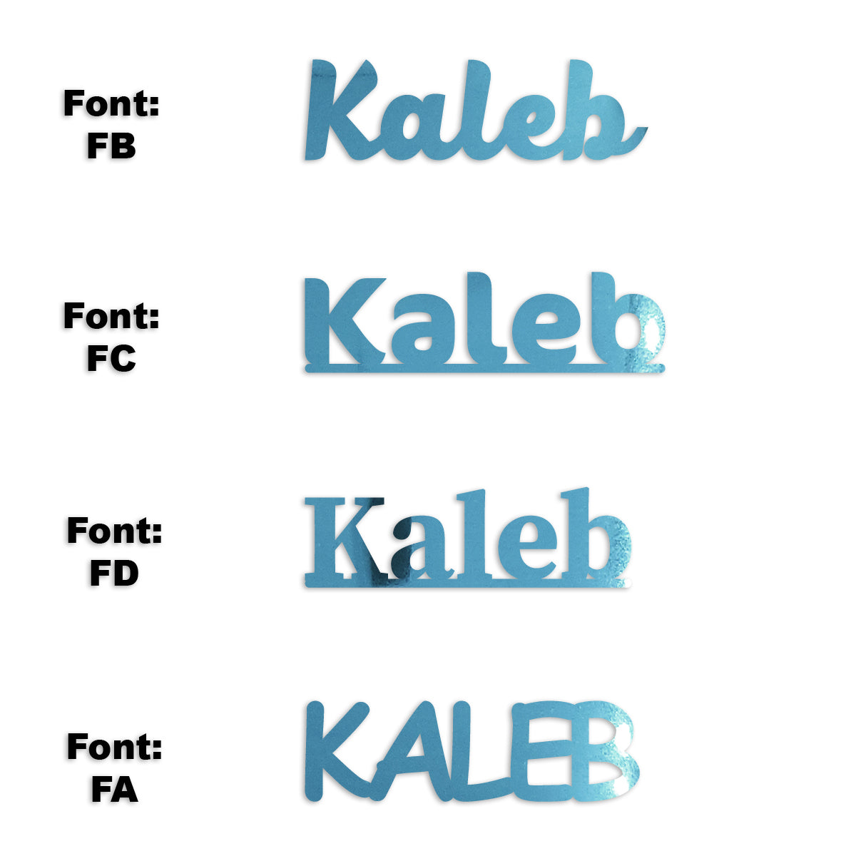 Custom-Fetti Boy - KALEB Blue Sky