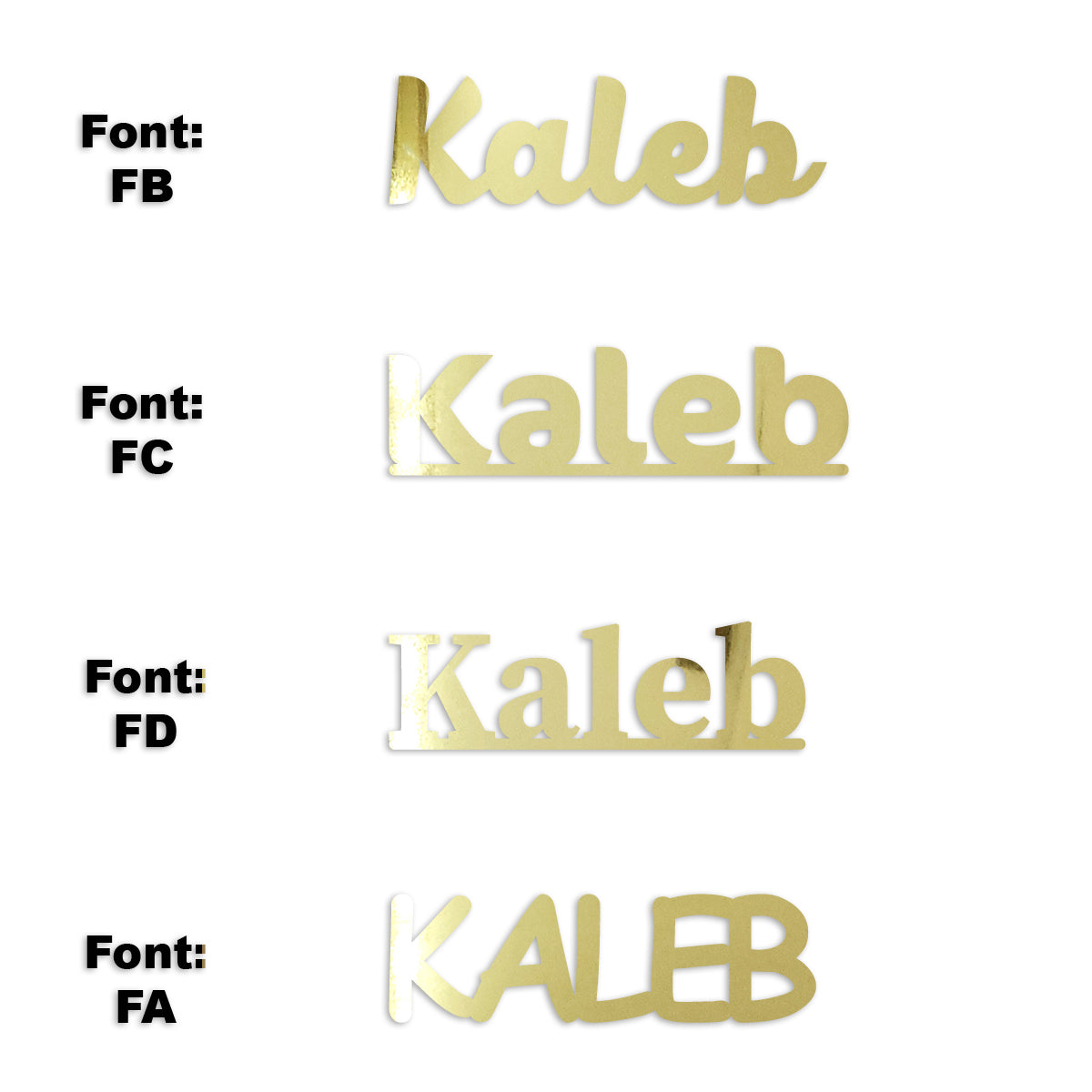 Custom-Fetti Boy - KALEB Gold