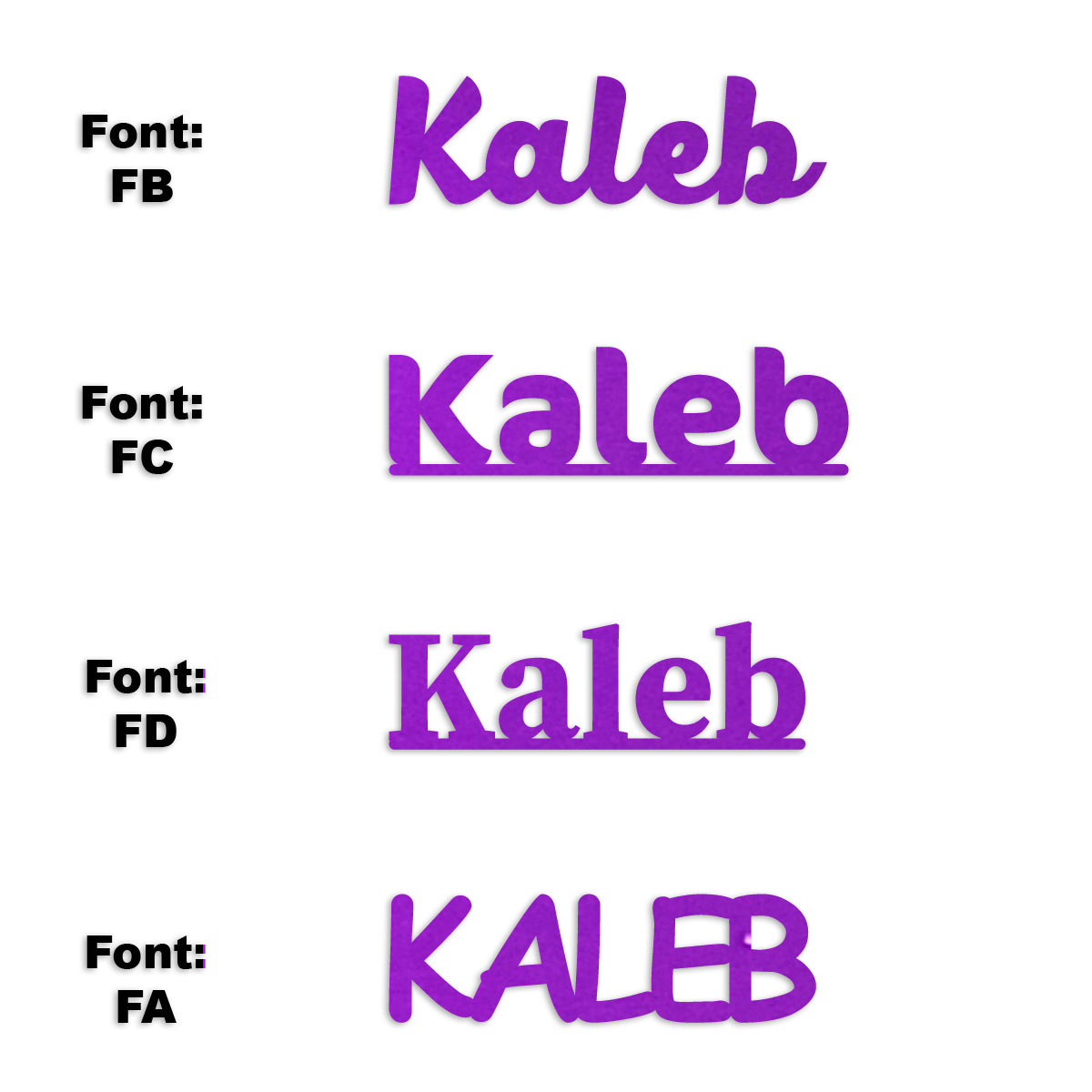 Custom-Fetti Boy - KALEB Purple