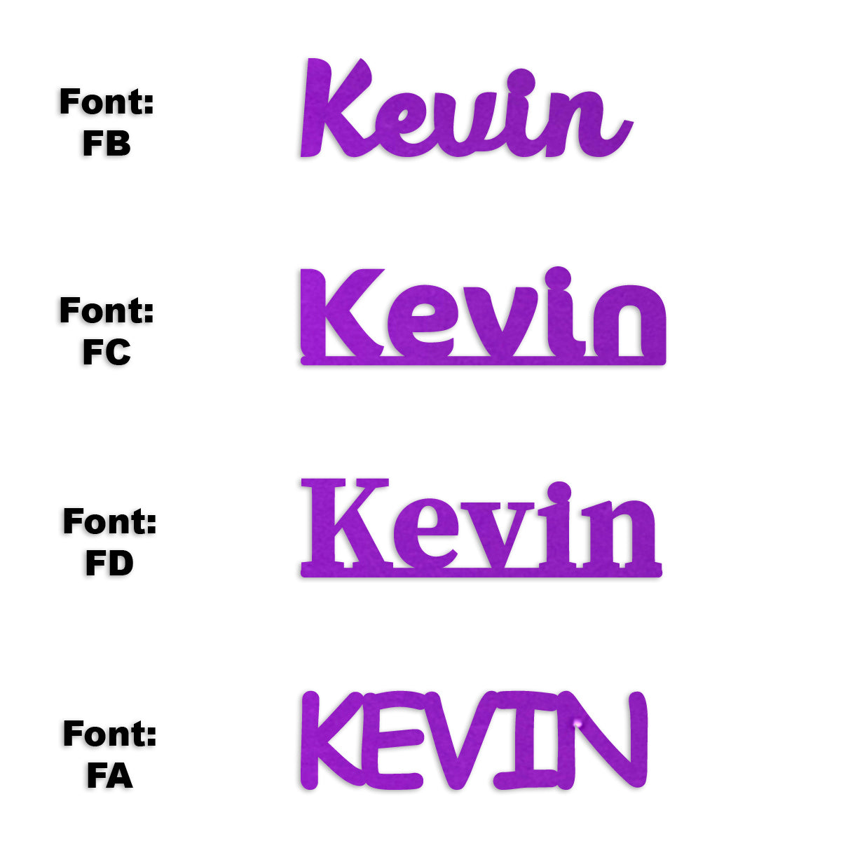 Custom-Fetti Boy - KEVIN Purple