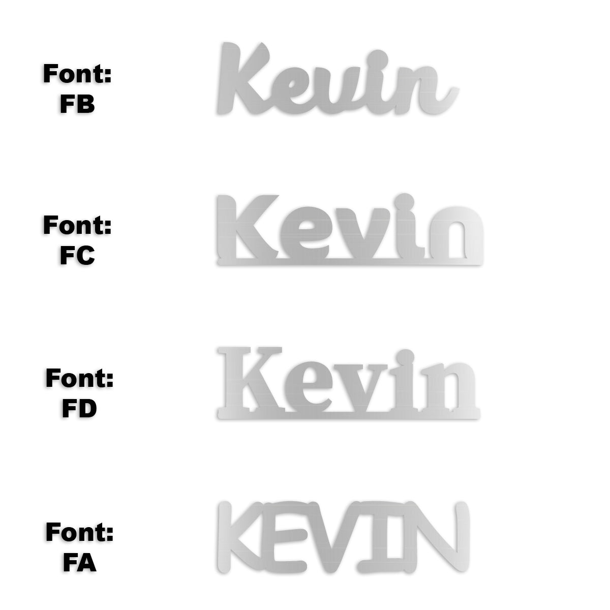 Custom-Fetti Boy - KEVIN Silver