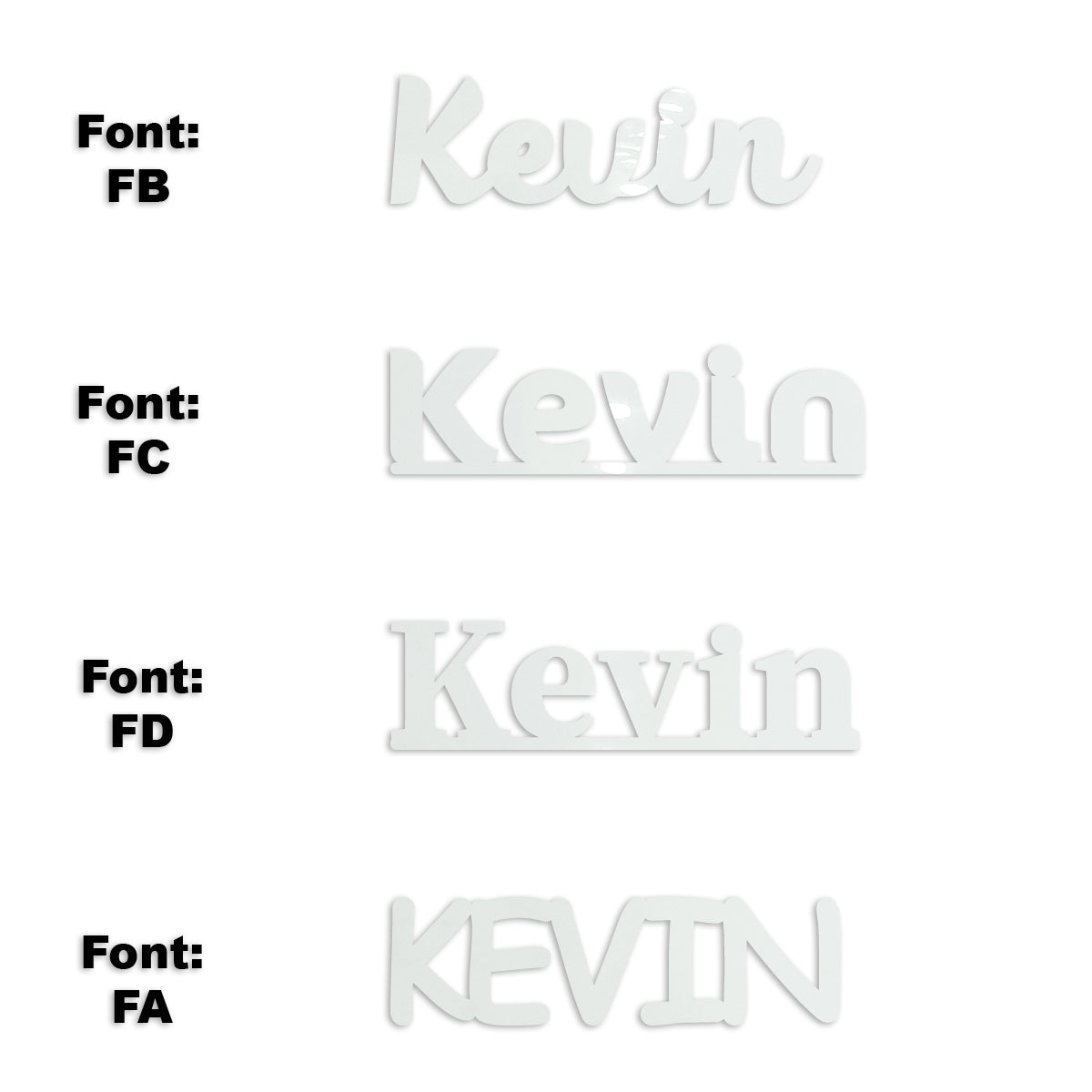 Custom-Fetti Boy - KEVIN White