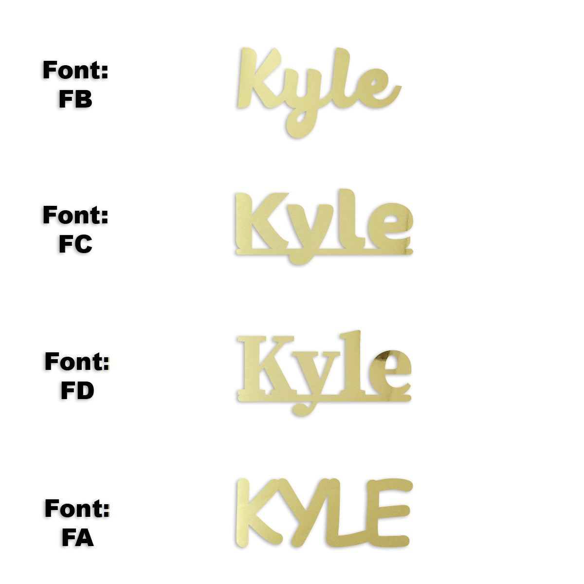 Custom-Fetti Boy - KYLE Gold