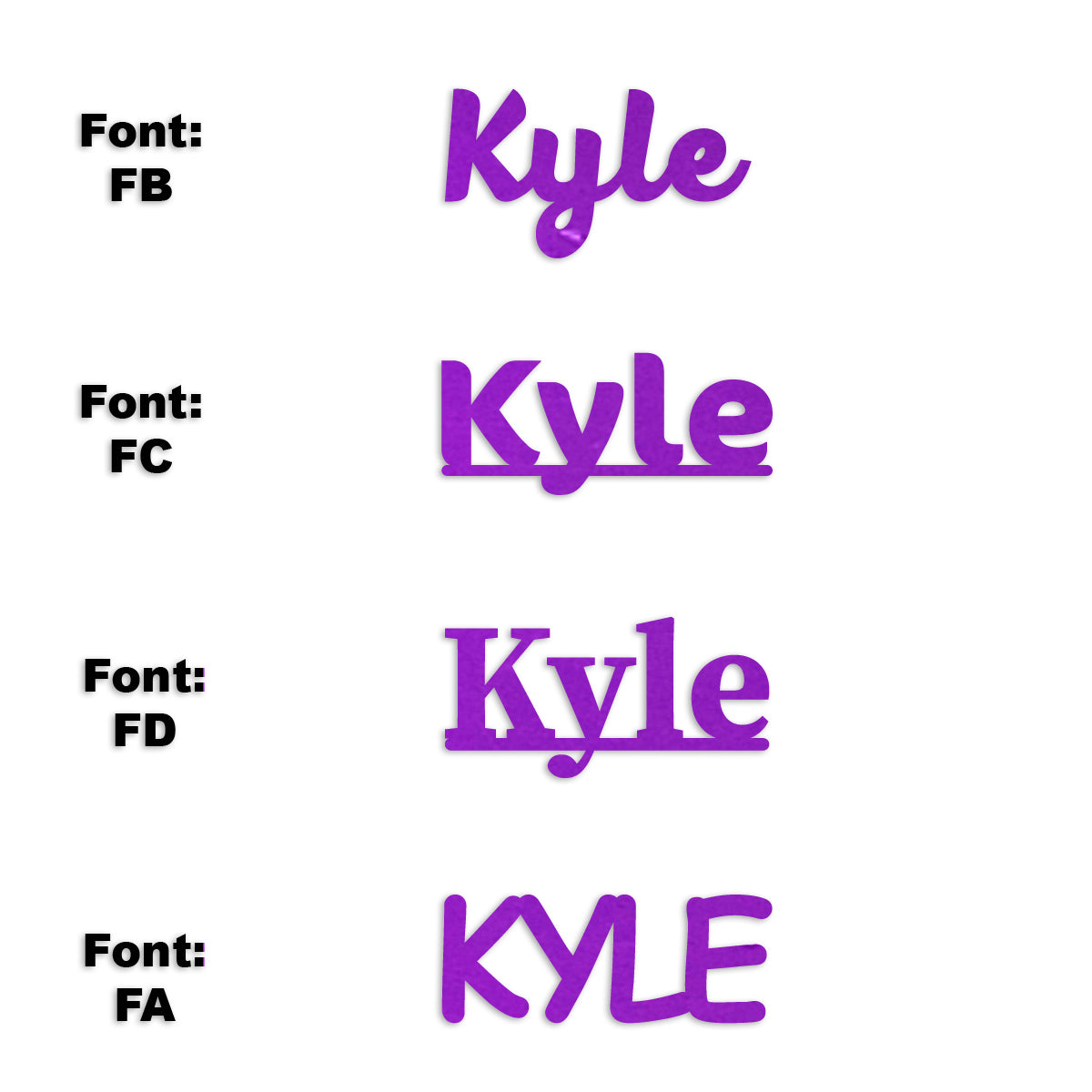 Custom-Fetti Boy - KYLE Purple