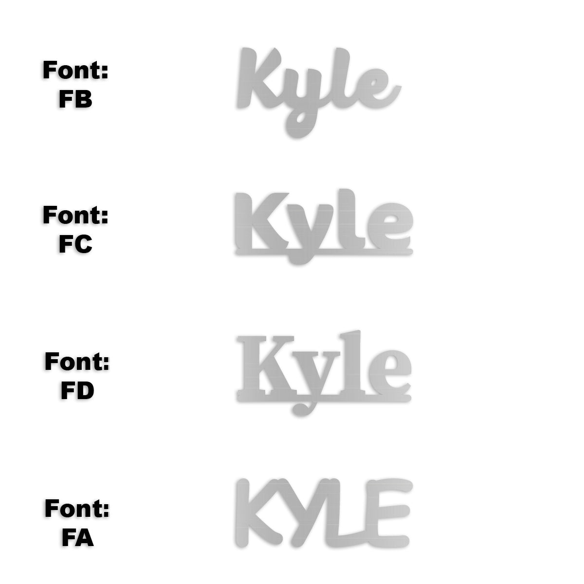 Custom-Fetti Boy - KYLE Silver