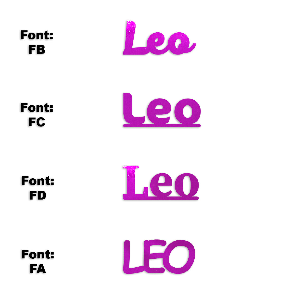 Custom-Fetti Boy - LEO Fuchsia