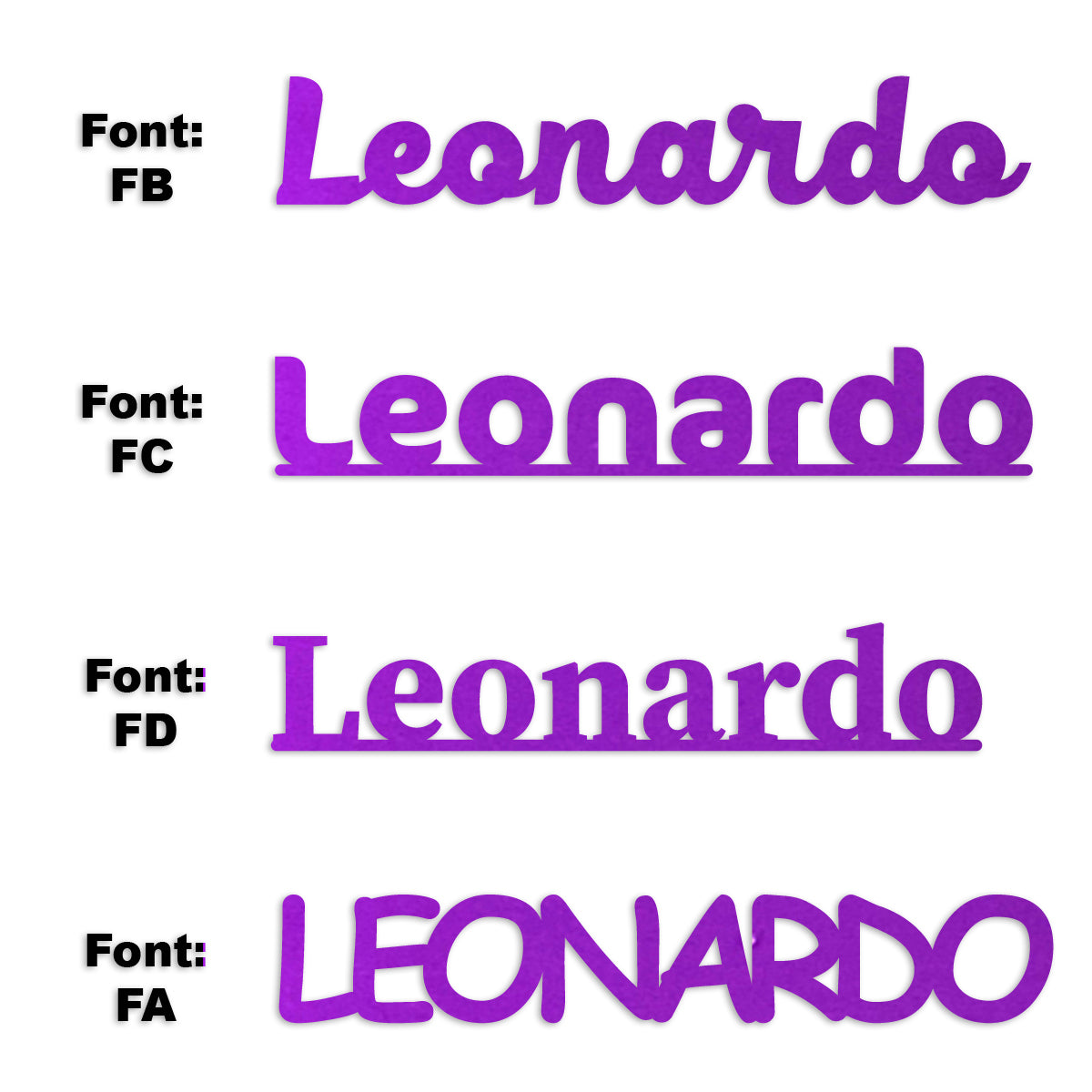 Custom-Fetti Boy - LEONARDO Purple