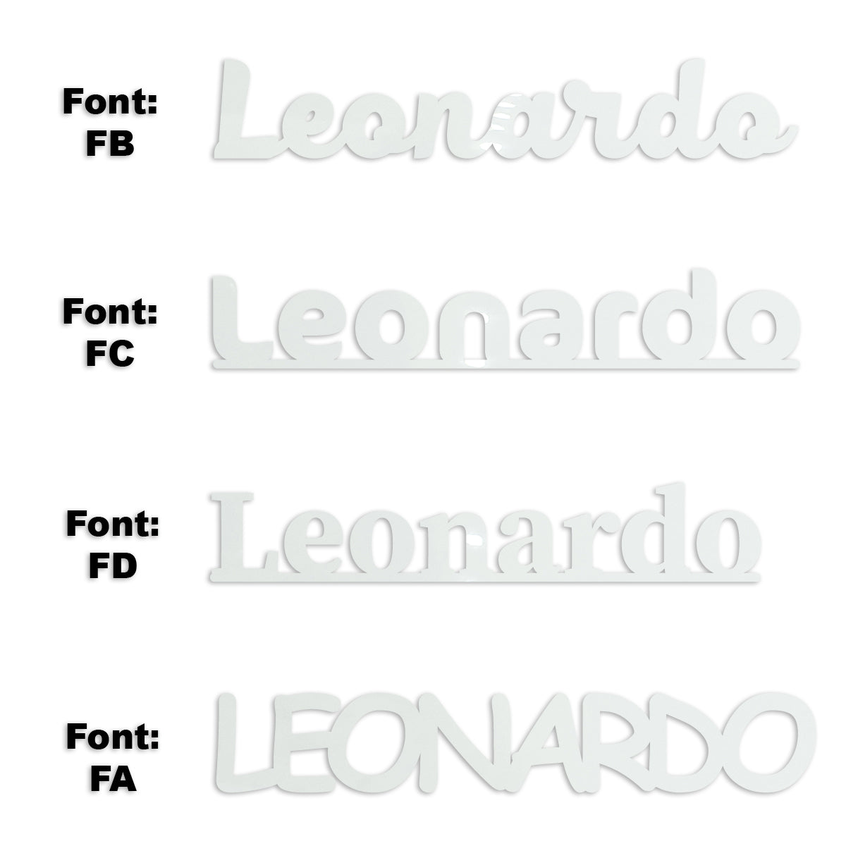 Custom-Fetti Boy - LEONARDO White