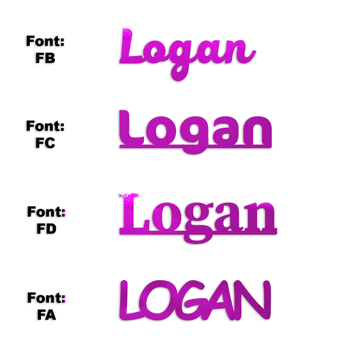 Custom-Fetti Boy - LOGAN Fuchsia