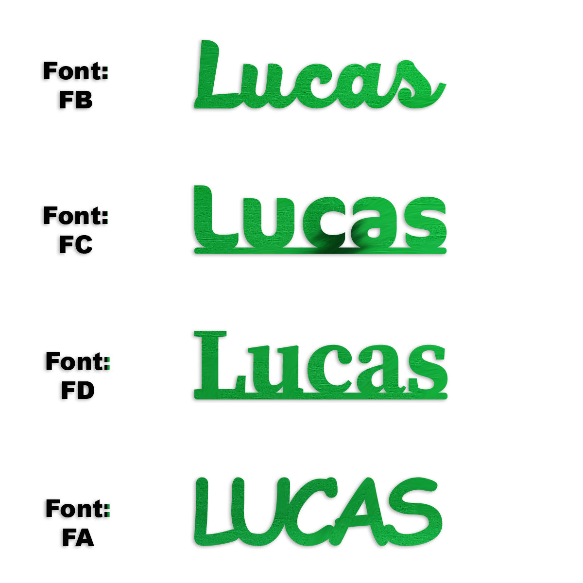 Custom-Fetti Boy - LUCAS Green