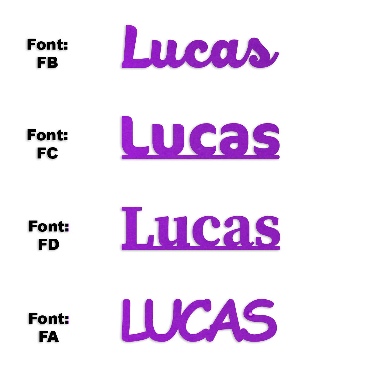 Custom-Fetti Boy - LUCAS Purple