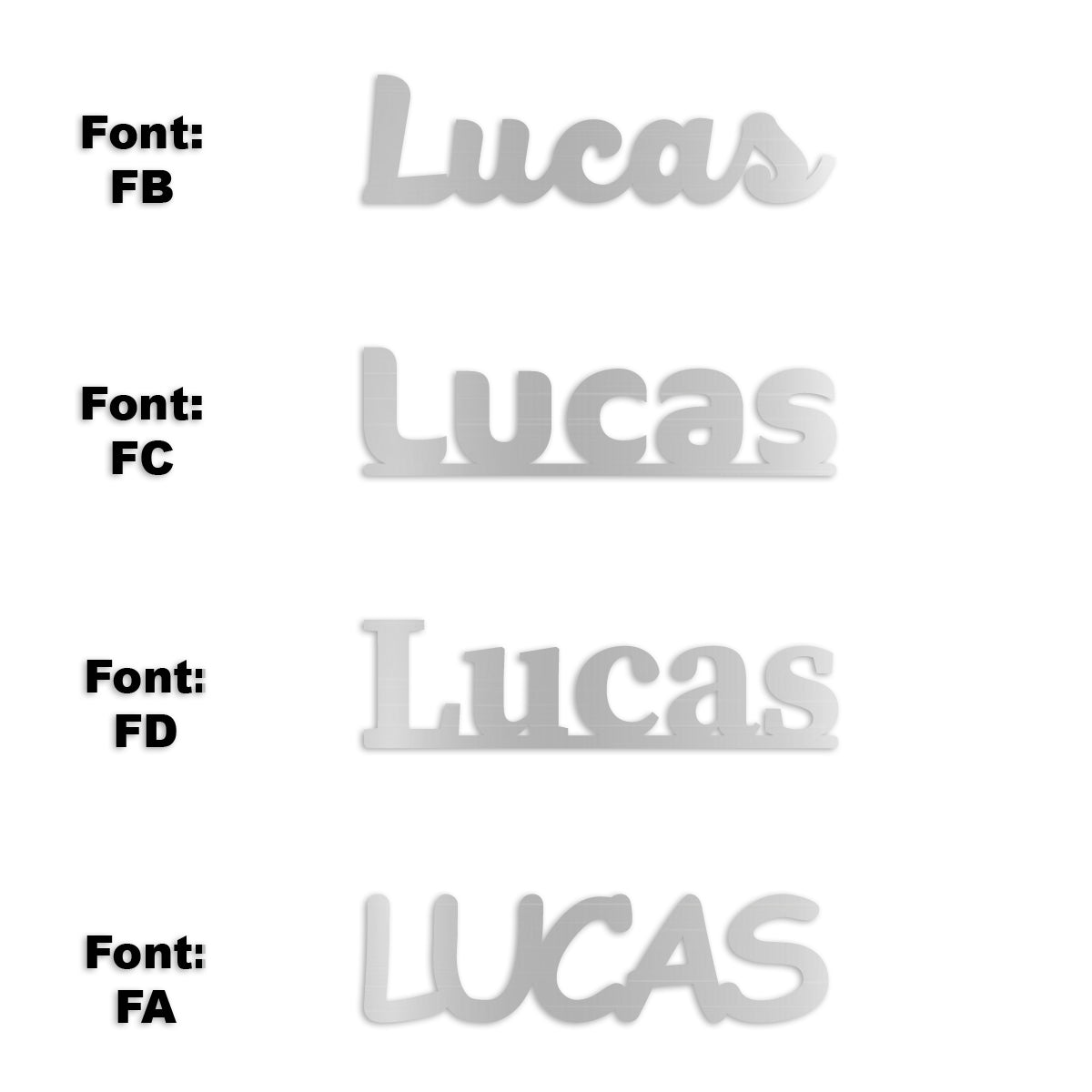 Custom-Fetti Boy - LUCAS Silver