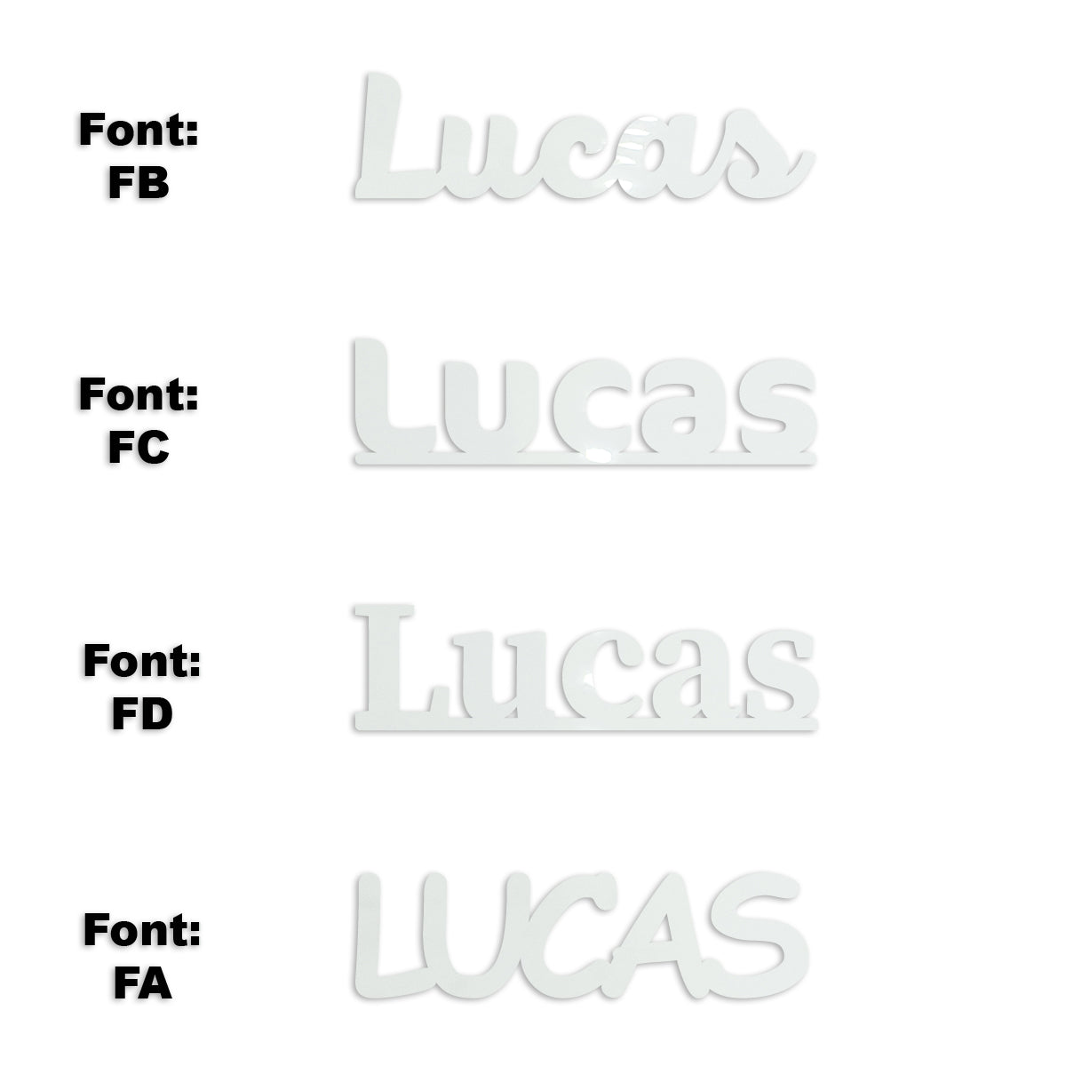 Custom-Fetti Boy - LUCAS White