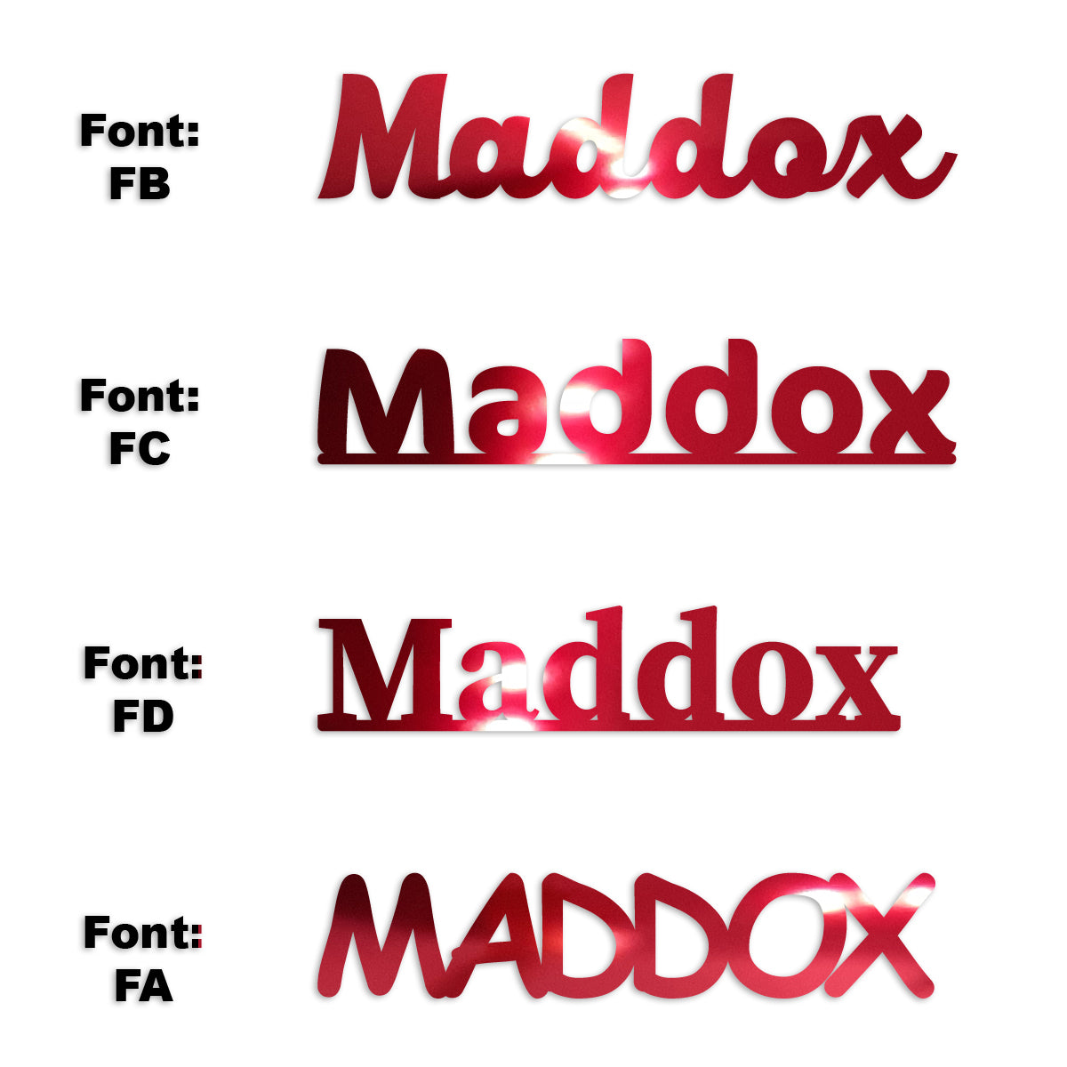 Custom-Fetti Boy - MADDOX Red