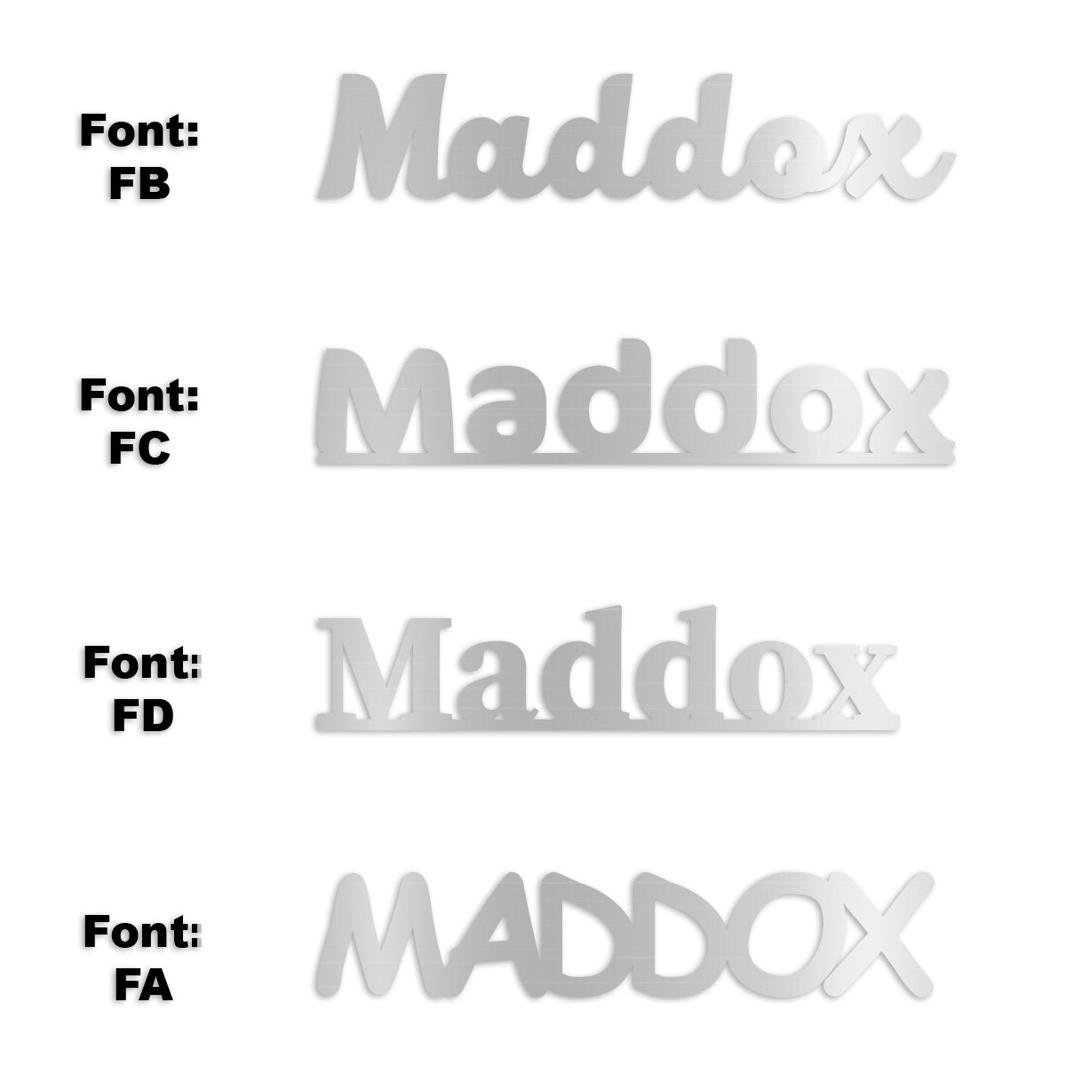 Custom-Fetti Boy - MADDOX Silver