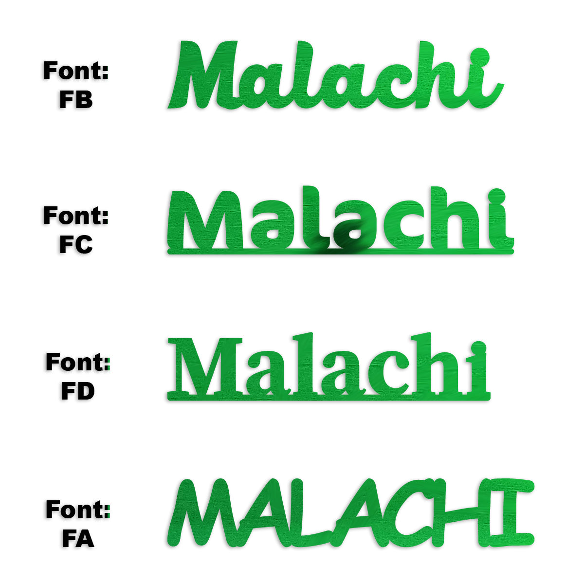 Custom-Fetti Boy - MALACHI Green