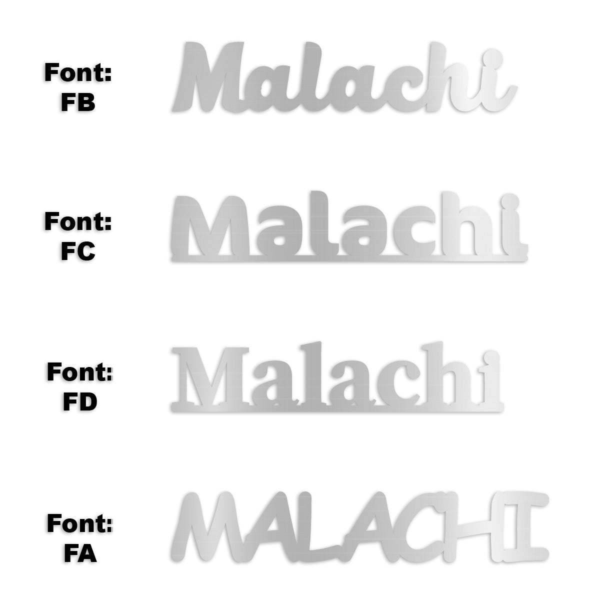 Custom-Fetti Boy - MALACHI Silver