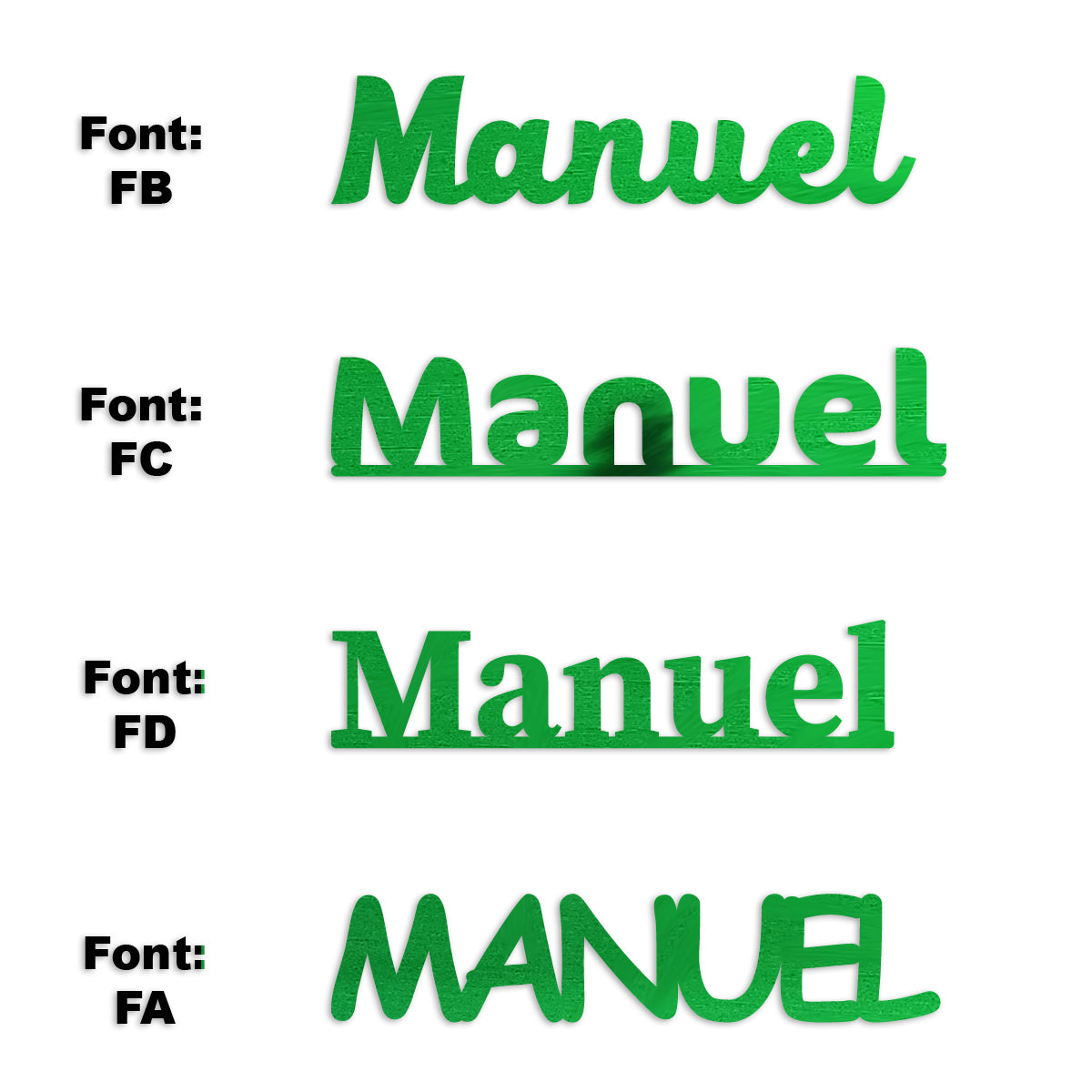 Custom-Fetti Boy - MANUEL Green