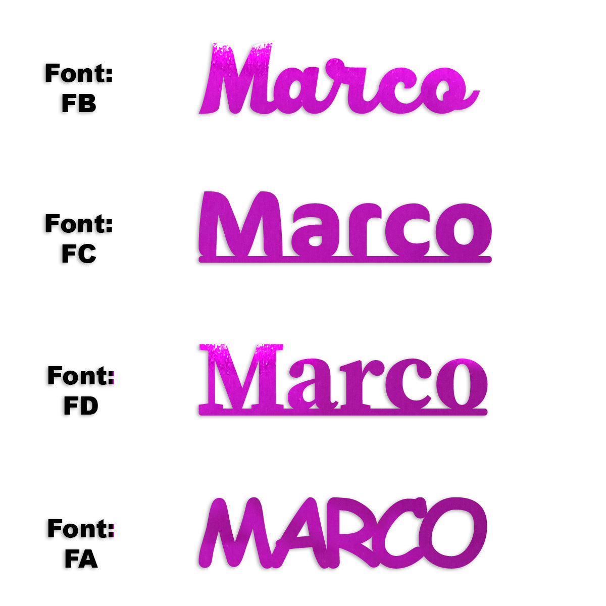 Custom-Fetti Boy - MARCO Fuchsia