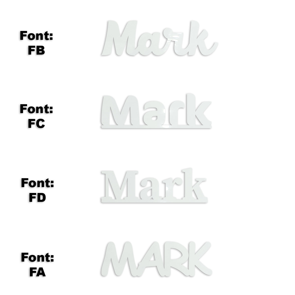 Custom-Fetti Boy - MARK White